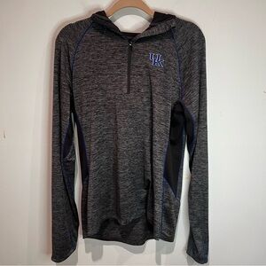 Colosseum University of Kentucky Heathered Gray Pullover
